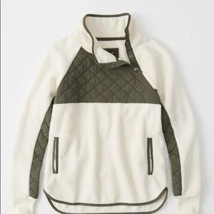 Abercrombie Mock Neck Fleece
